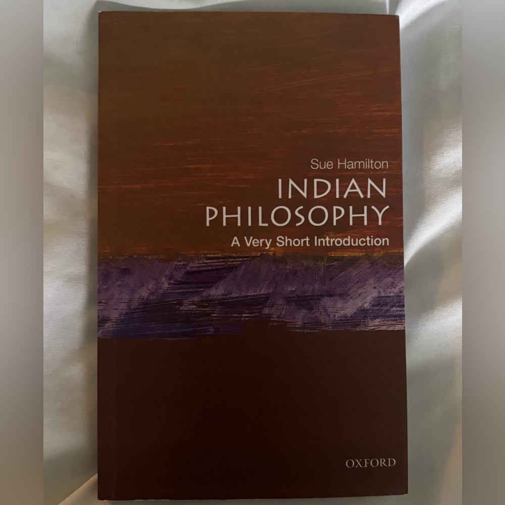Oxford Indian Philosophy A Short Introduction